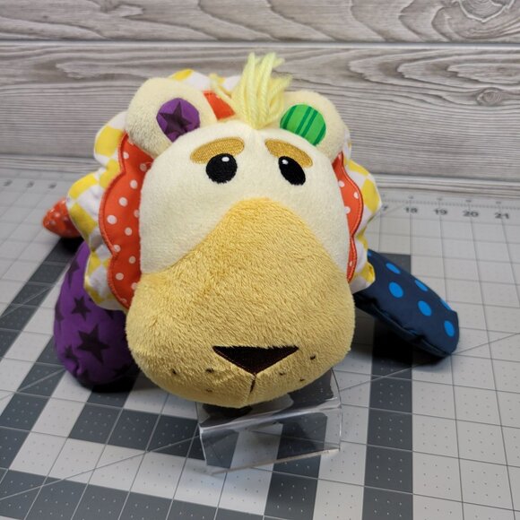 Liam the Lion Guardian Angle Prayer Buddy Wee Believers Religious Sensory Plush - Picture 4 of 8